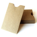 Custom your logo design matte touch card/letter package kraft paper envelope